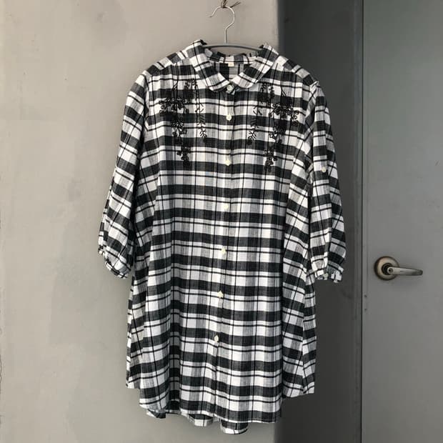 check blouse