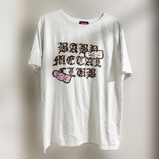 베이비메탈클럽 egg 콜라보 반팔 babymetalclub