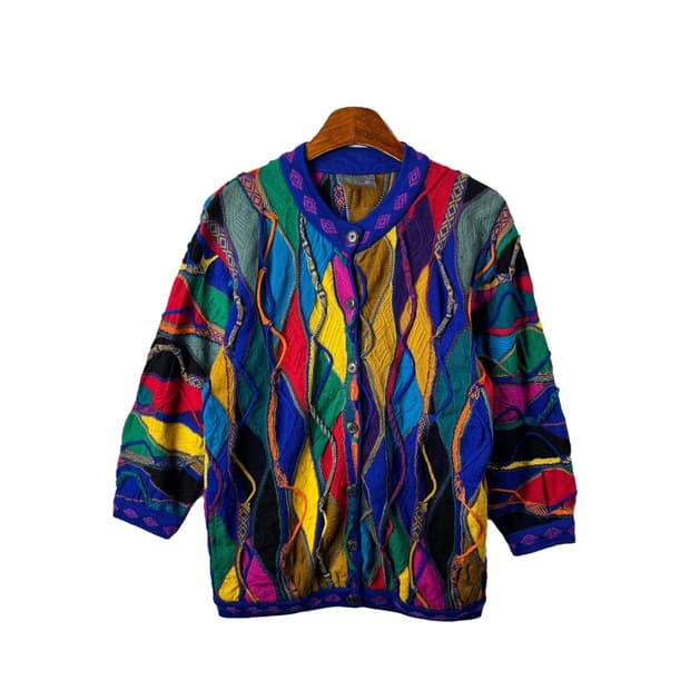 [COOGI] 쿠지 케이블 니트 가디건