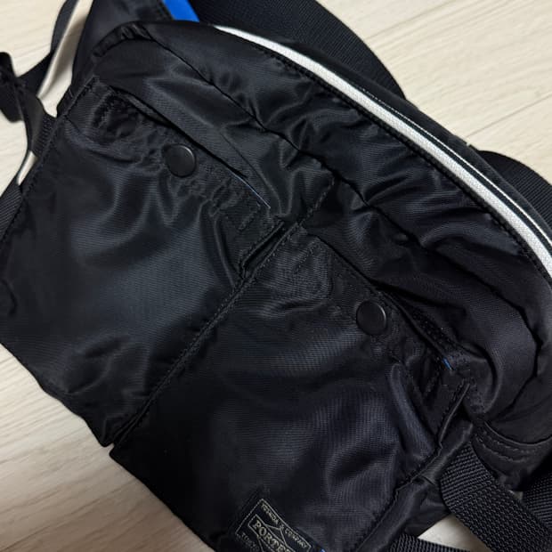 포터 아디다스 웨이스트 백