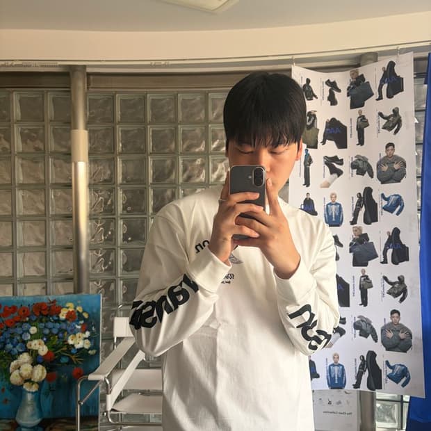 SP-T-17 LOGO LS TEE 로고 LS 티셔츠