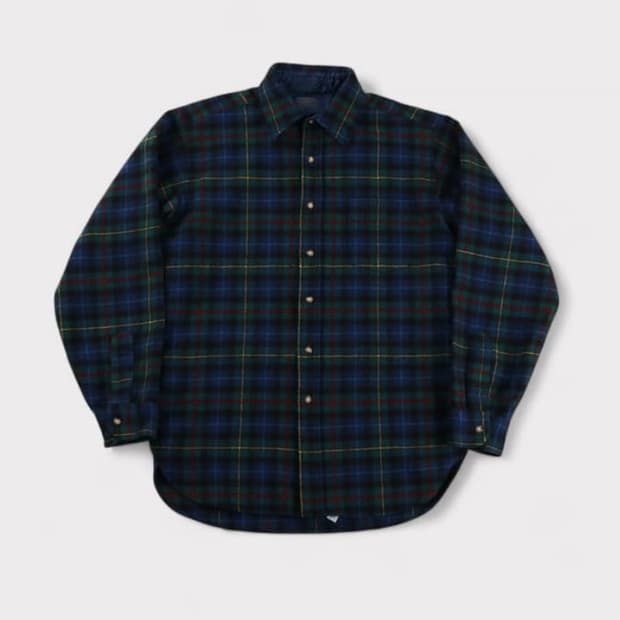 70-80s 펜들턴 울 체크 셔츠