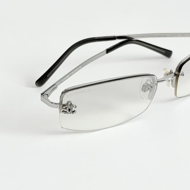 샤넬 큐빅 로고 안경 선글라스