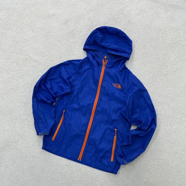 140 노스페이스 키즈 후드 바람막이 0414M