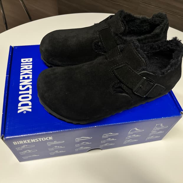 버켄스탁 런던 시어링 퍼 240