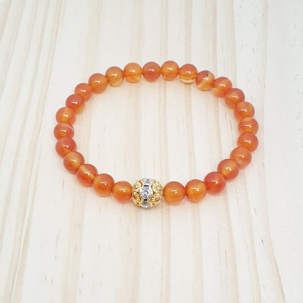 Little Sun 커넬리언 팔찌