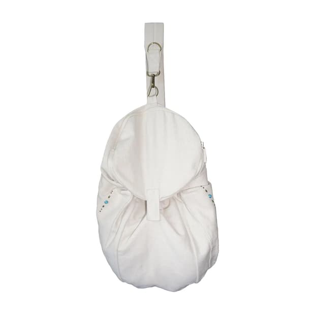 Three-way Stud Twill Bag (COOL NATURAL)