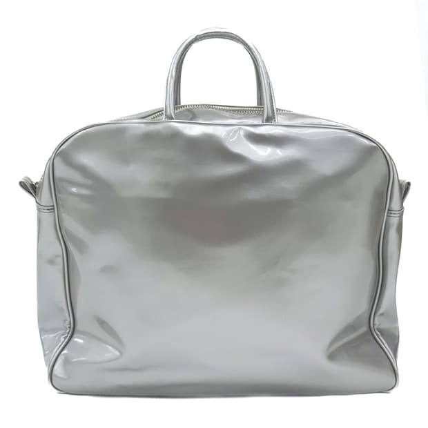 Comme des Garçons Silver Boston Bag
