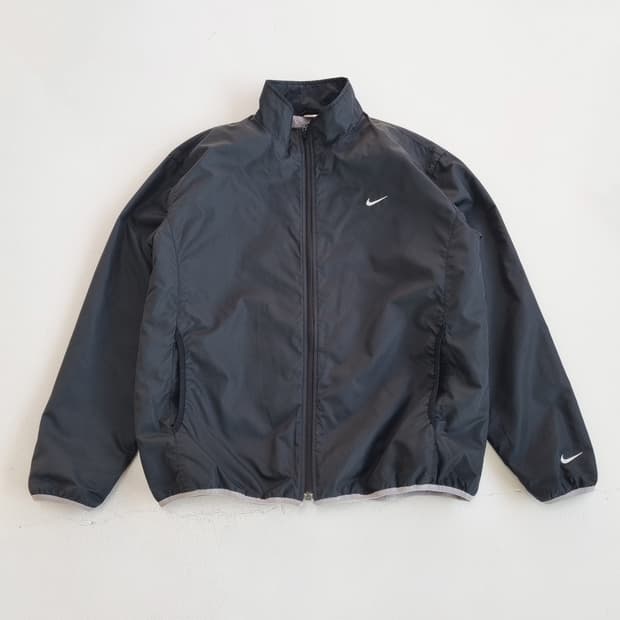 00S NIKE 블루종 봄버 자켓 - XL