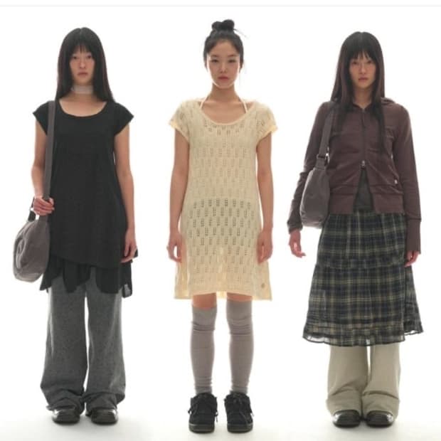 코이세이오 스카시 니트 원피스