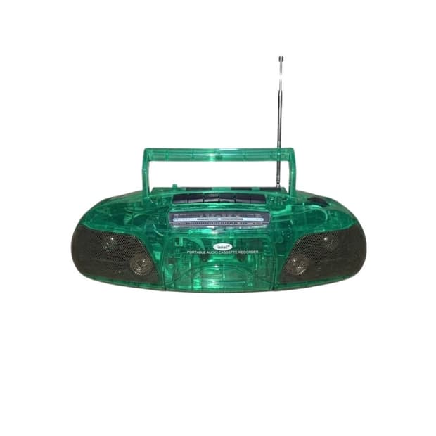 Inkel cassette audio nude green