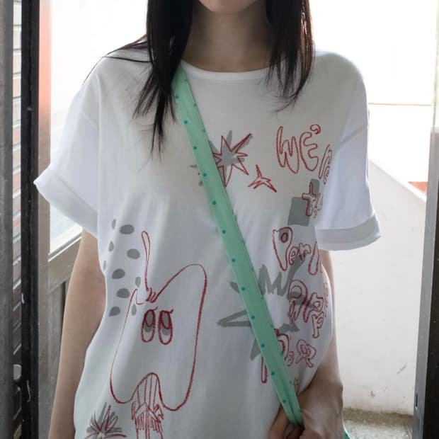 온스카 CRAYON FRUIT T-SHIRT 반팔