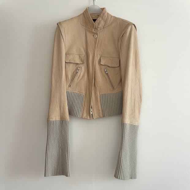 앤 드뮐미스터 리얼 레더자켓 *rare