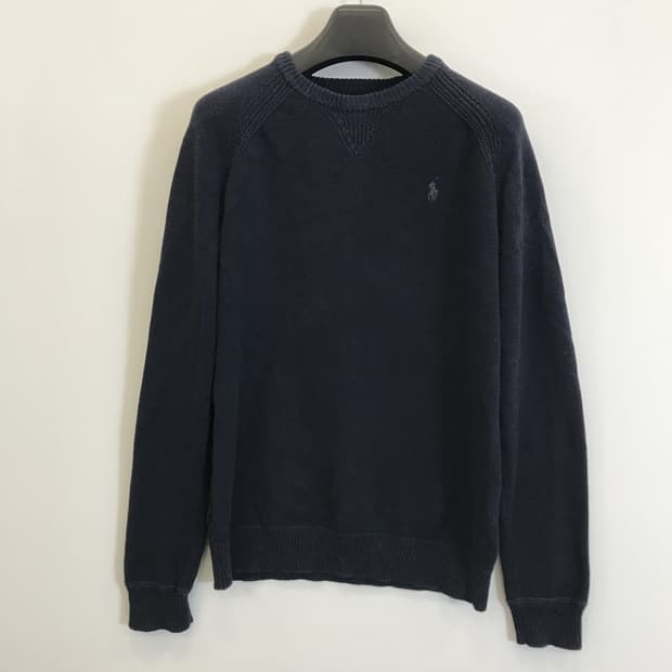 폴로 랄프로렌 가먼트다잉 헤비코튼 니트 [M]