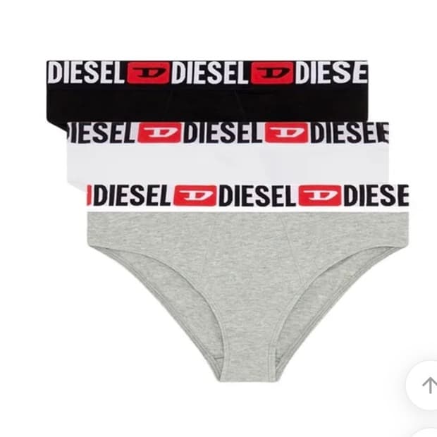 디젤 여성 브리프 그레이 화이트
