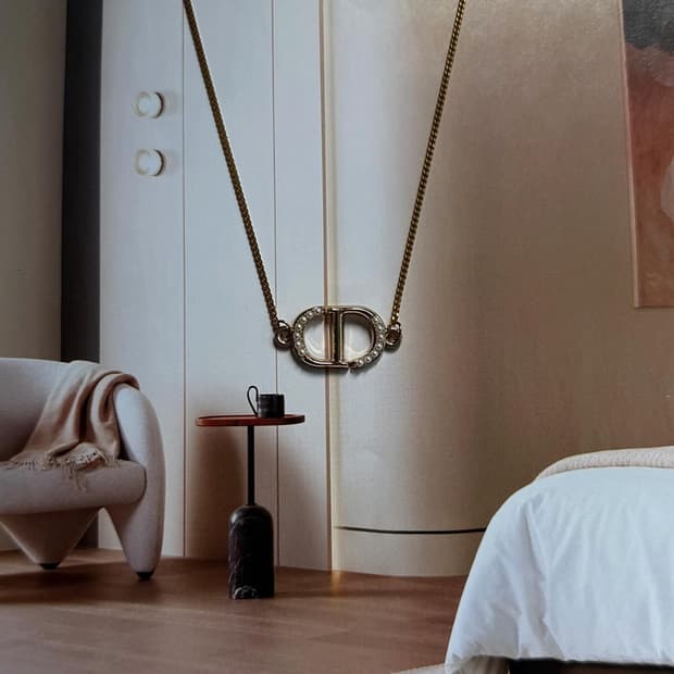 디올 CD 크리스찬 디올 진주 목걸이