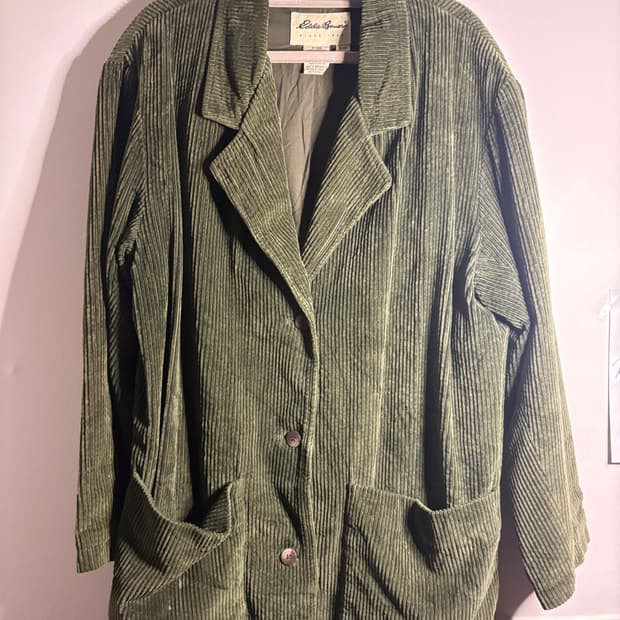 에디바우어 코듀로이 블레이져 