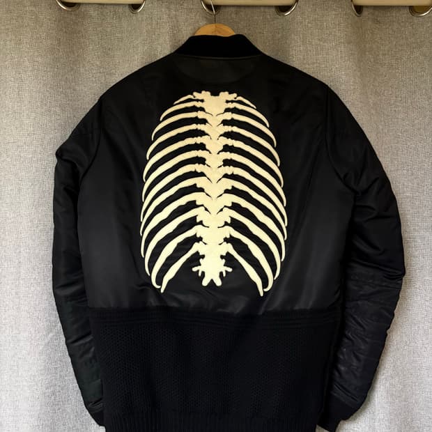 언더커버 fw13 아나토믹 립케이지 봄버자켓 3