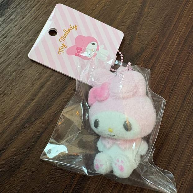 마이멜로디 플로키 피규어 키링