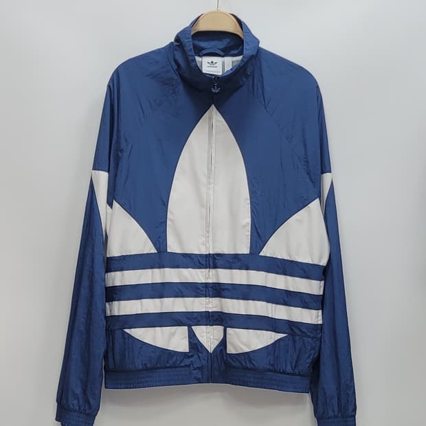 adidas 아디다스 빅 트레포일 트랙탑 바람막이 / 남 L

