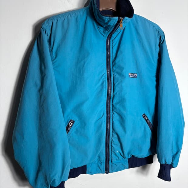 Eddie bauer 에디 바우어 나일론 봄버 배기스 웜업 자켓