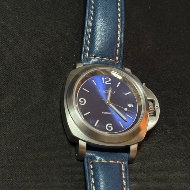 세이코 오토매틱 시계 커스텀 시계 모드시계 루미노르