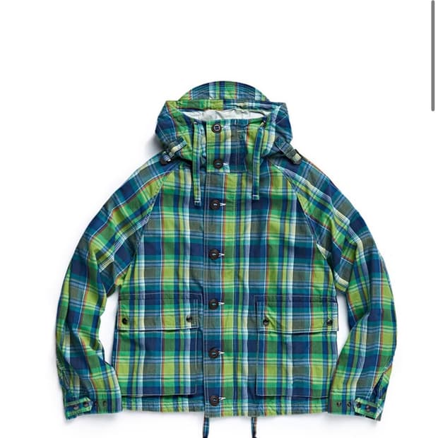 이스트로그 멀티체크 foul weather parka