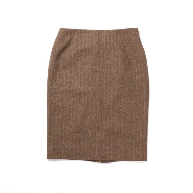 랄프로렌  Ralph Lauren Wool Midi Skirt
