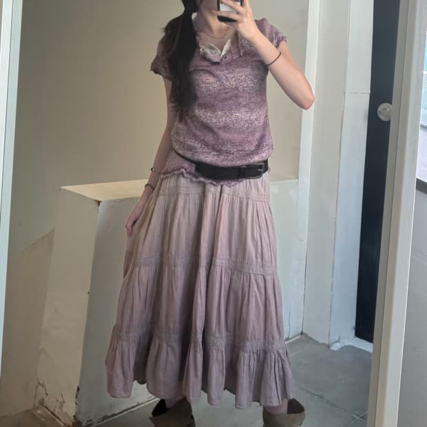 Romantic Vintage Slouchy 🍇🌸