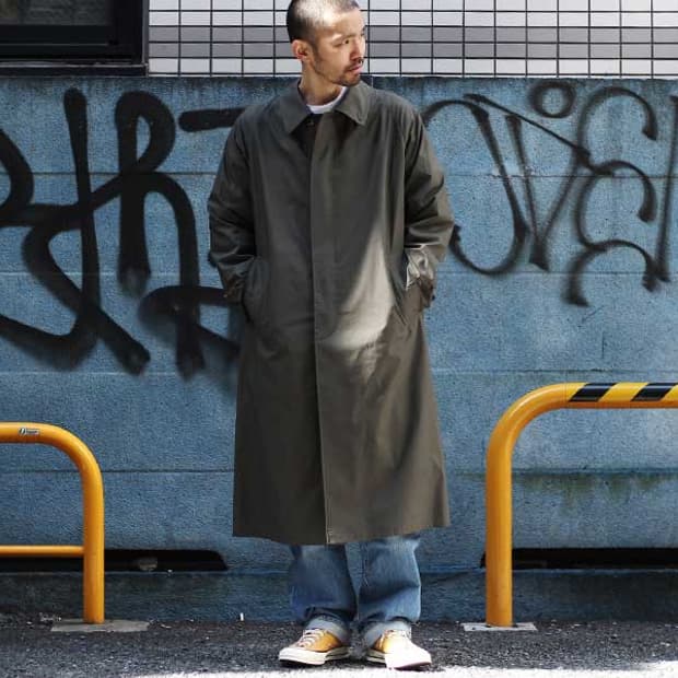 시오타 수빈코튼 타입라이터 발마칸 코트