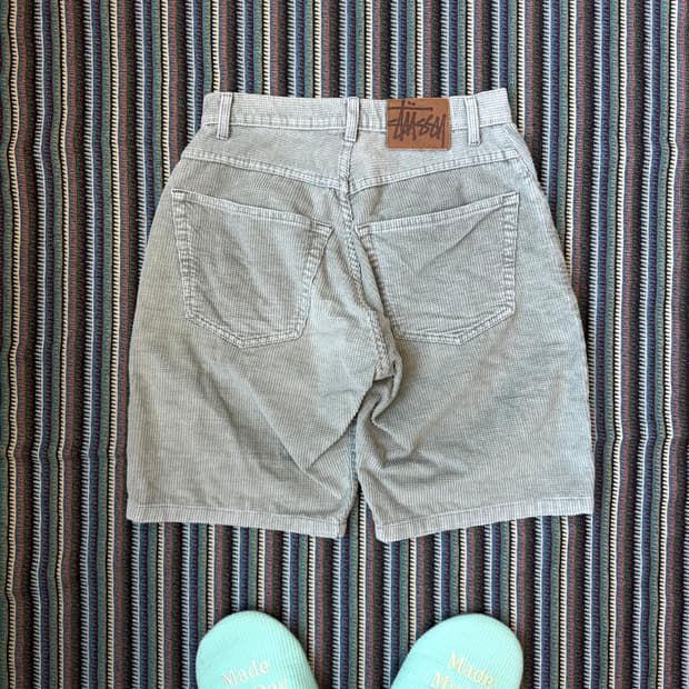 90s 올드 스투시 코듀로이 팬츠