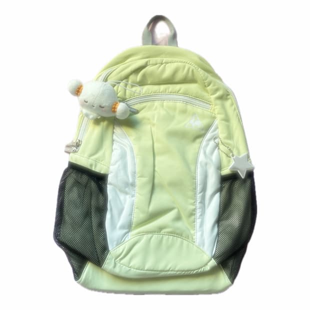 르꼬끄 레몬색 백팩 🍋