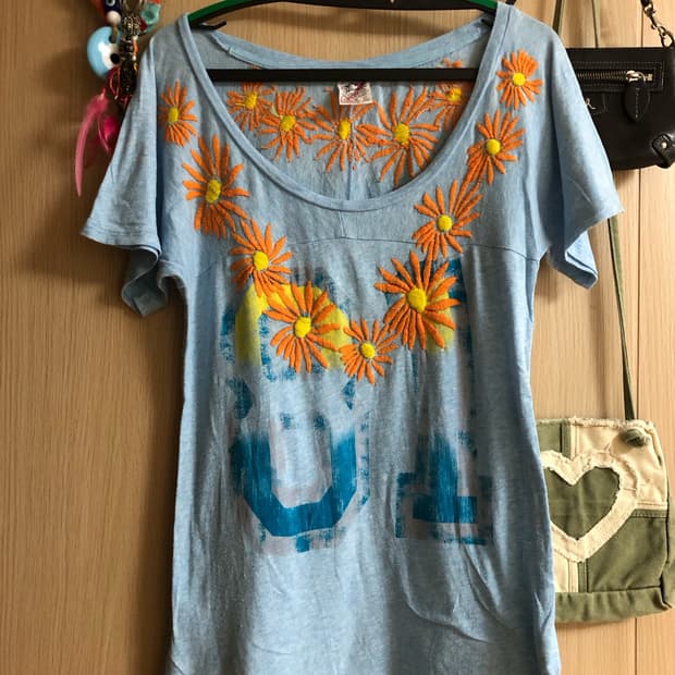 Sunflower hippy top