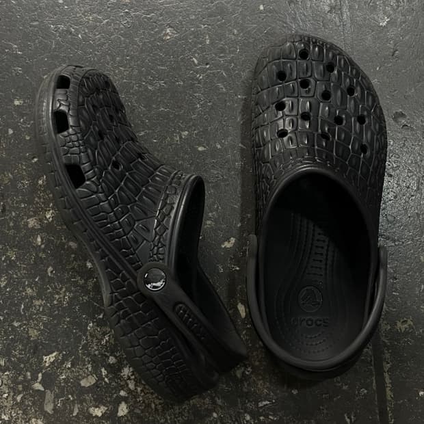 280 크록스 크록스킨 악어 클로그