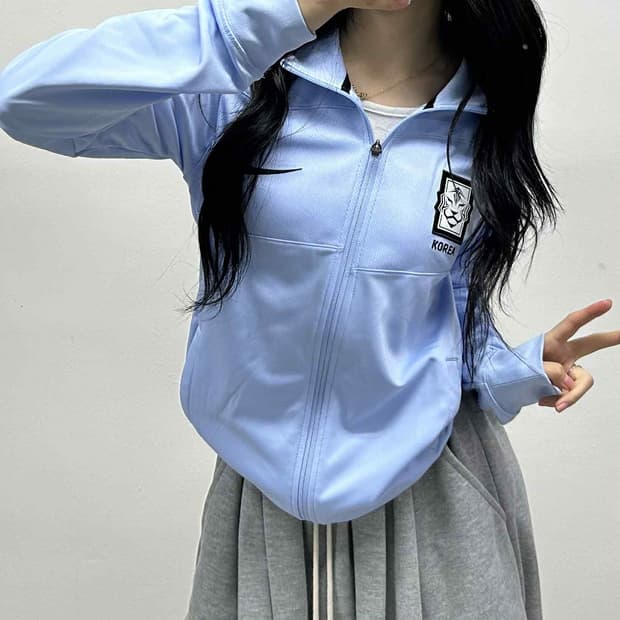 나이키 한국 국대 20/22 유니폼 코칭 트랙탑 희귀져지(95)