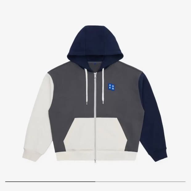 아더에러 시그니피컨트 02 차콜 후드집업