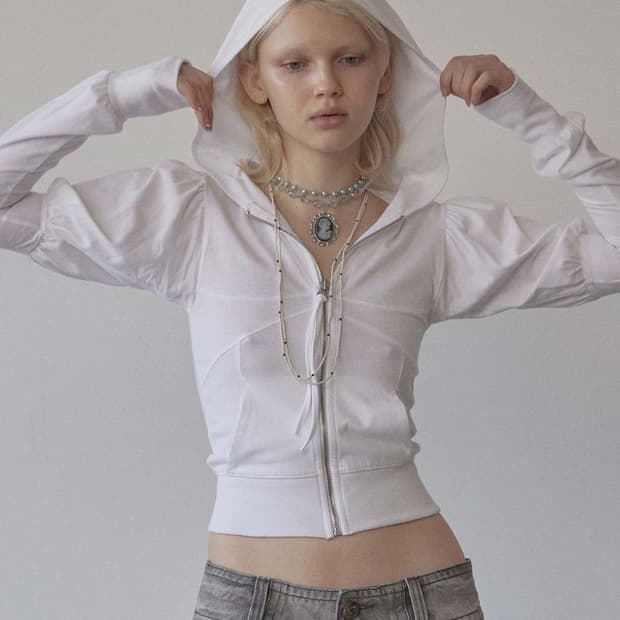 스컬프터 Solid Zip-Up Hoodie 솔리드 후디 후드 집업