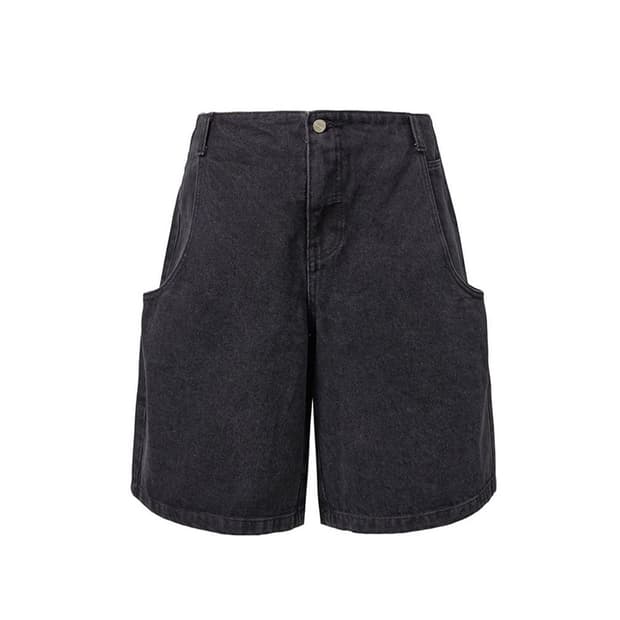 아모멘토 mens cut out pocket denim pants