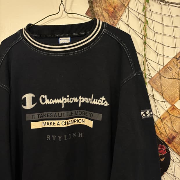 Champion Products Big Logo Line Rib