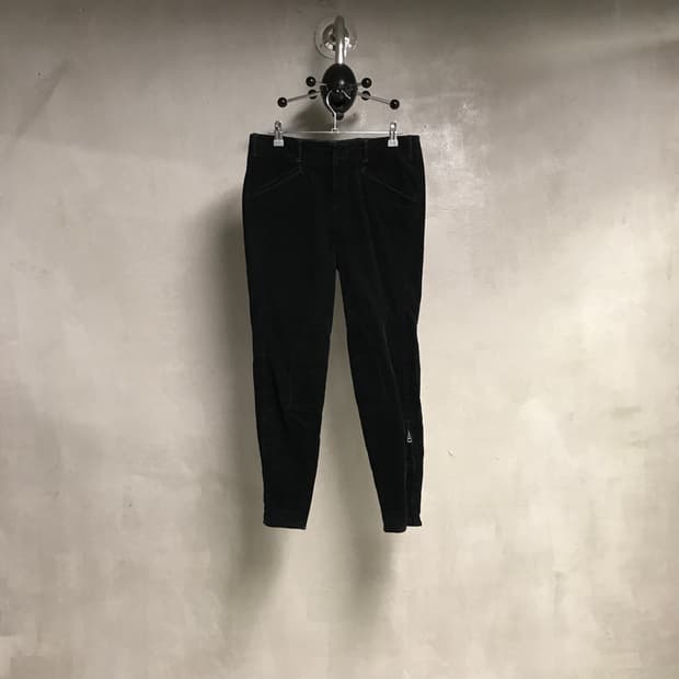 폴로 랄프로렌 코듀로이 승마 팬츠 블랙 4(W)