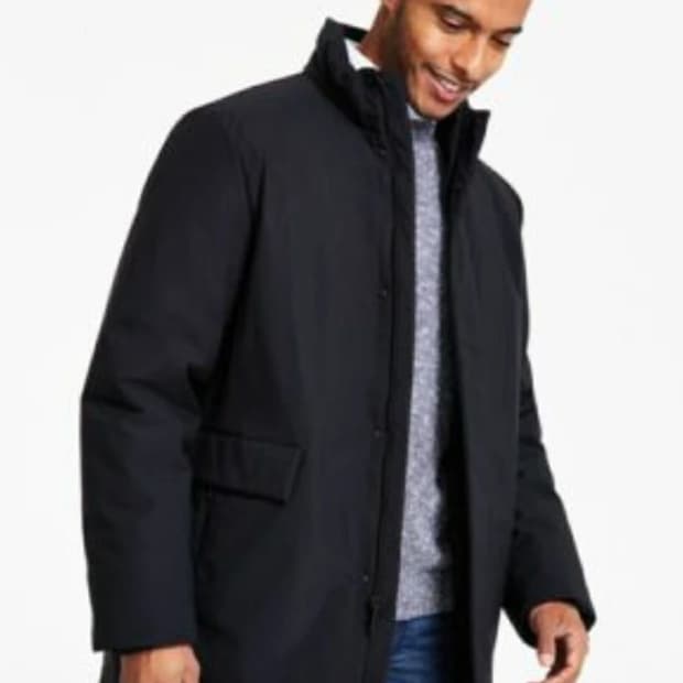 DKNY 디케이엔와이 남성 패딩 자켓 블랙 L