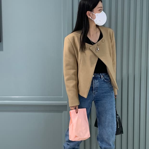 에이치모드(HMODE) DEEZE 울자켓 55-66 새상품