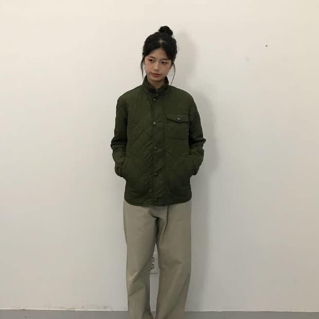 Polo Ralph Lauren Olive Quilted Jacket