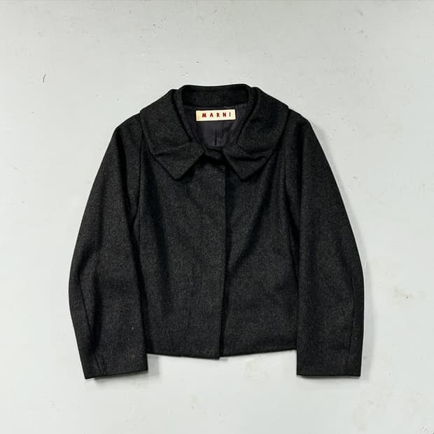 마르니 그레이 울 자켓