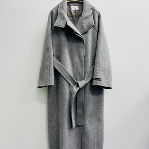 CC collect. CC콜렉터 캐시미어 블렌드 롱 코트