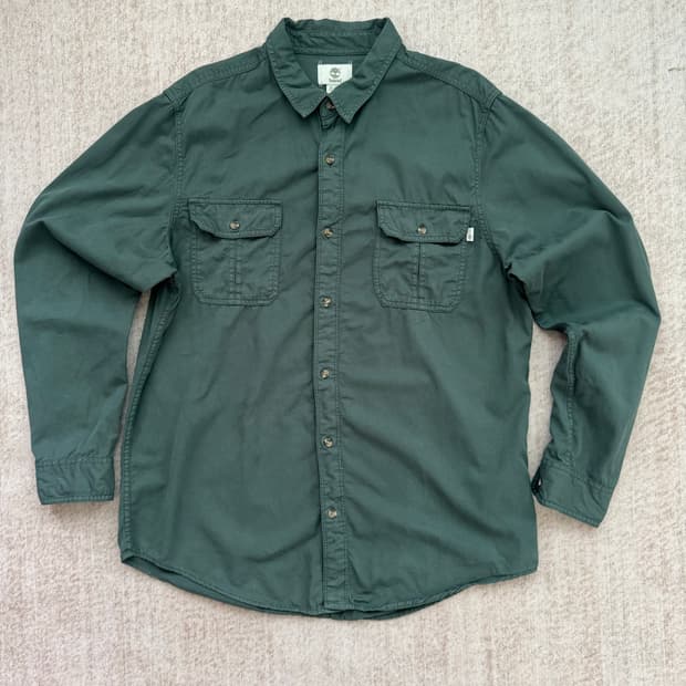 Timberland 남성 셔츠 다크 그린 XL