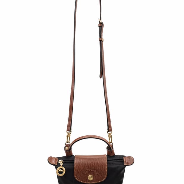 롱샴 르 플리아쥬 미니 블랙