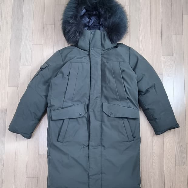 코오롱스포츠 안타티카 구스 롱패딩 L _ 남성