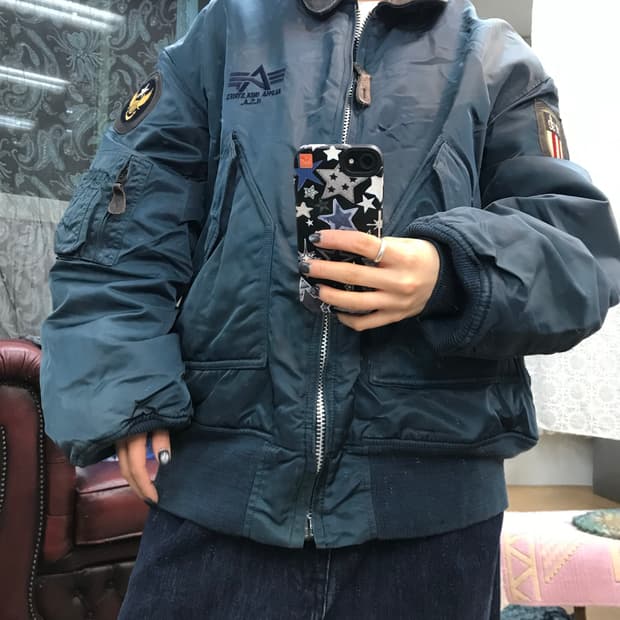 알파인더스트리 CWU-45 플라이트 자켓 