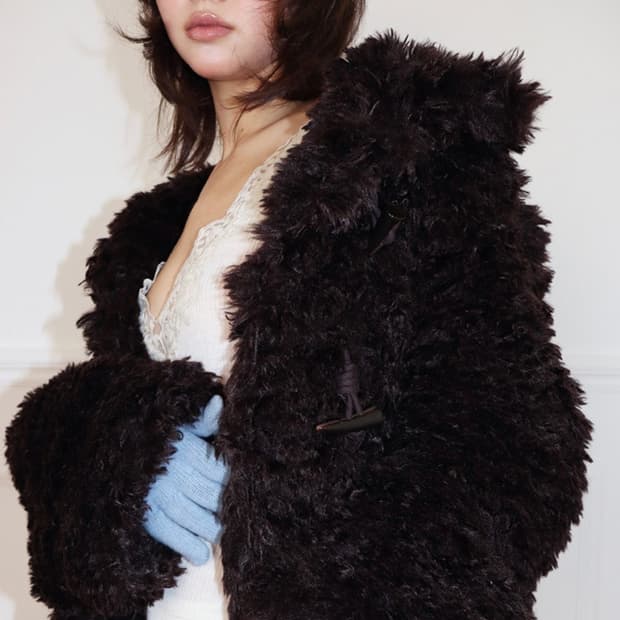 민더리 토글 퍼자켓